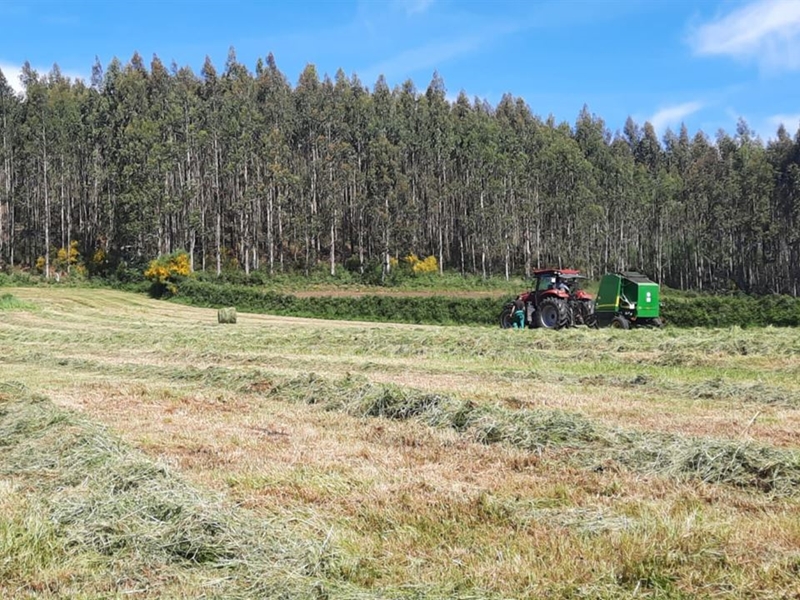 Rotoempacadora John Deere 852