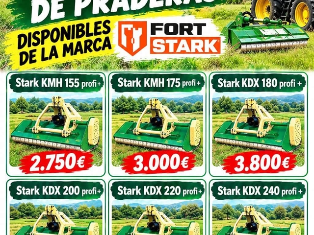 Trituradoras de praderas FORT STARK