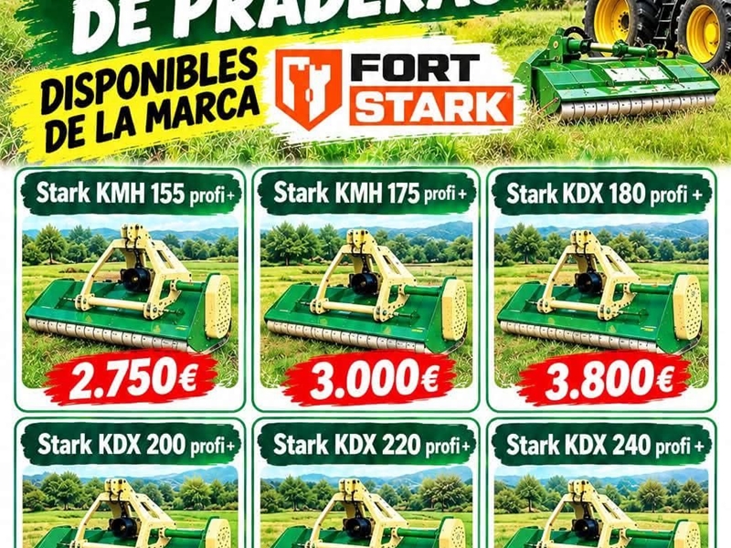 Trituradoras de praderas FORT STARK