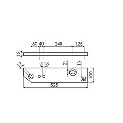 COSTANERA TRASERA DERECHA TIPO ÖVERUM 85118 - Imagen 2