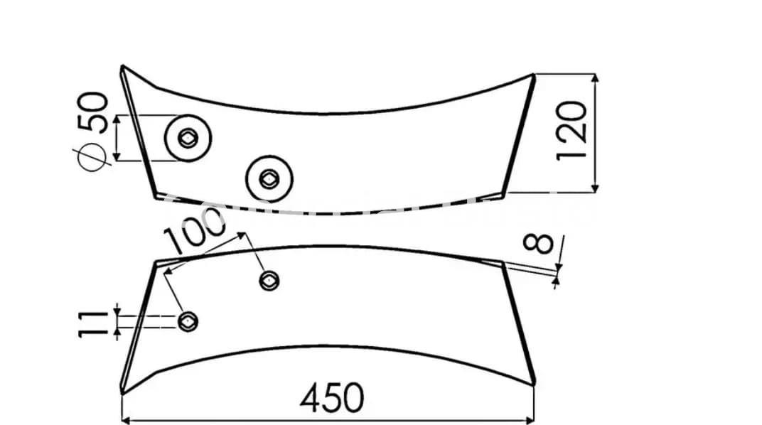 DEFLECTOR IZQUIERDO BORO B073301 AD.KVE - Imagen 2