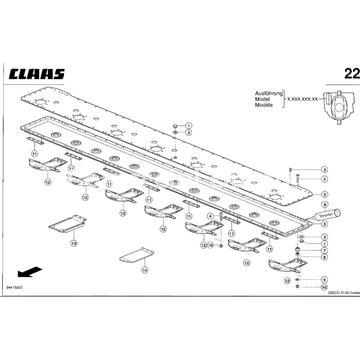 Patín segadora Claas Disco - Imagen 2