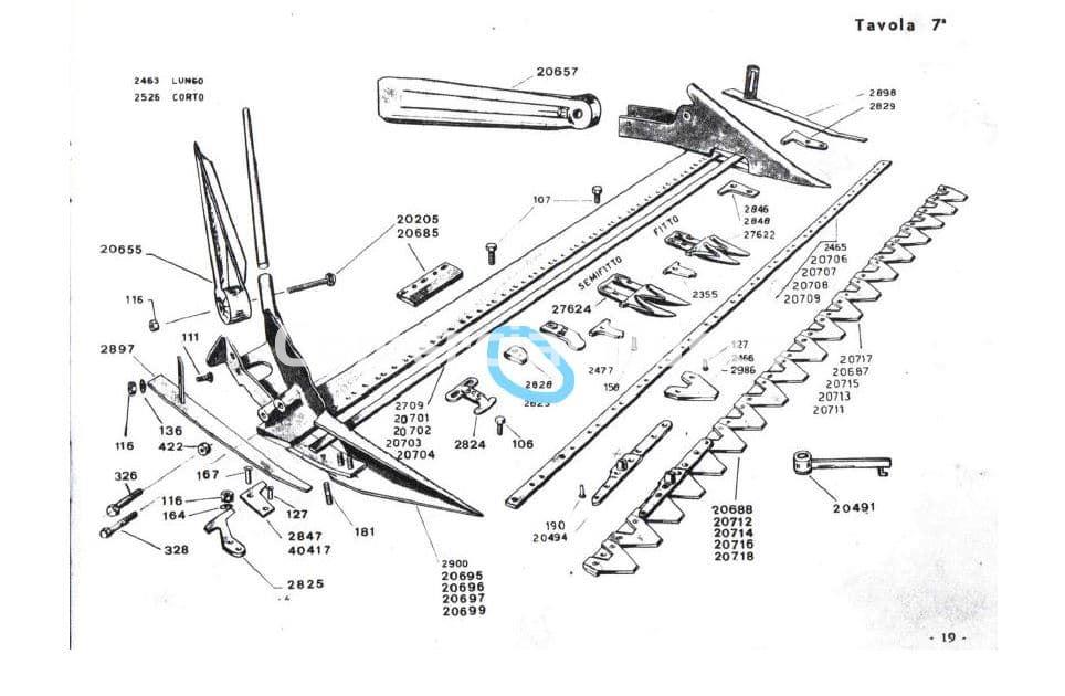 Premilama Corta segadora BCS 2828 - Imagen 2