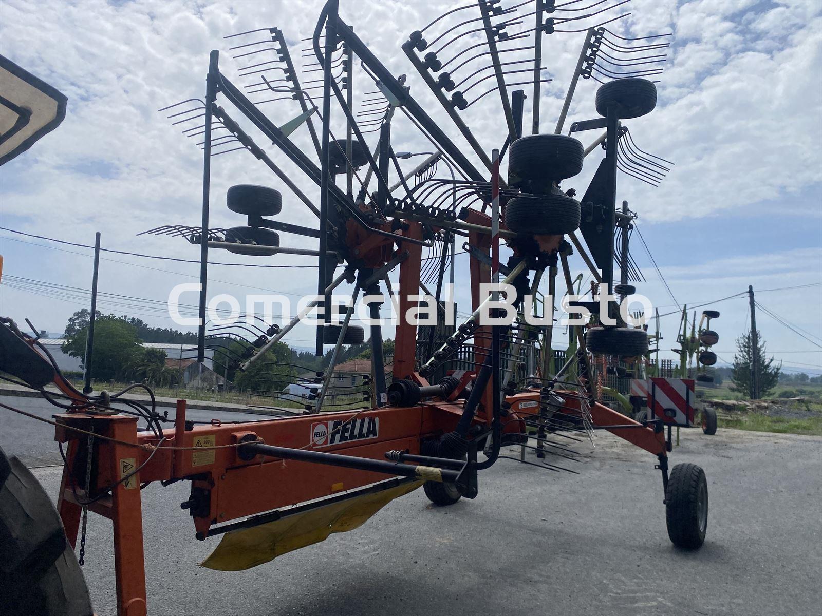 Rastrillo hilerador Fella TS 880 - Imagen 6