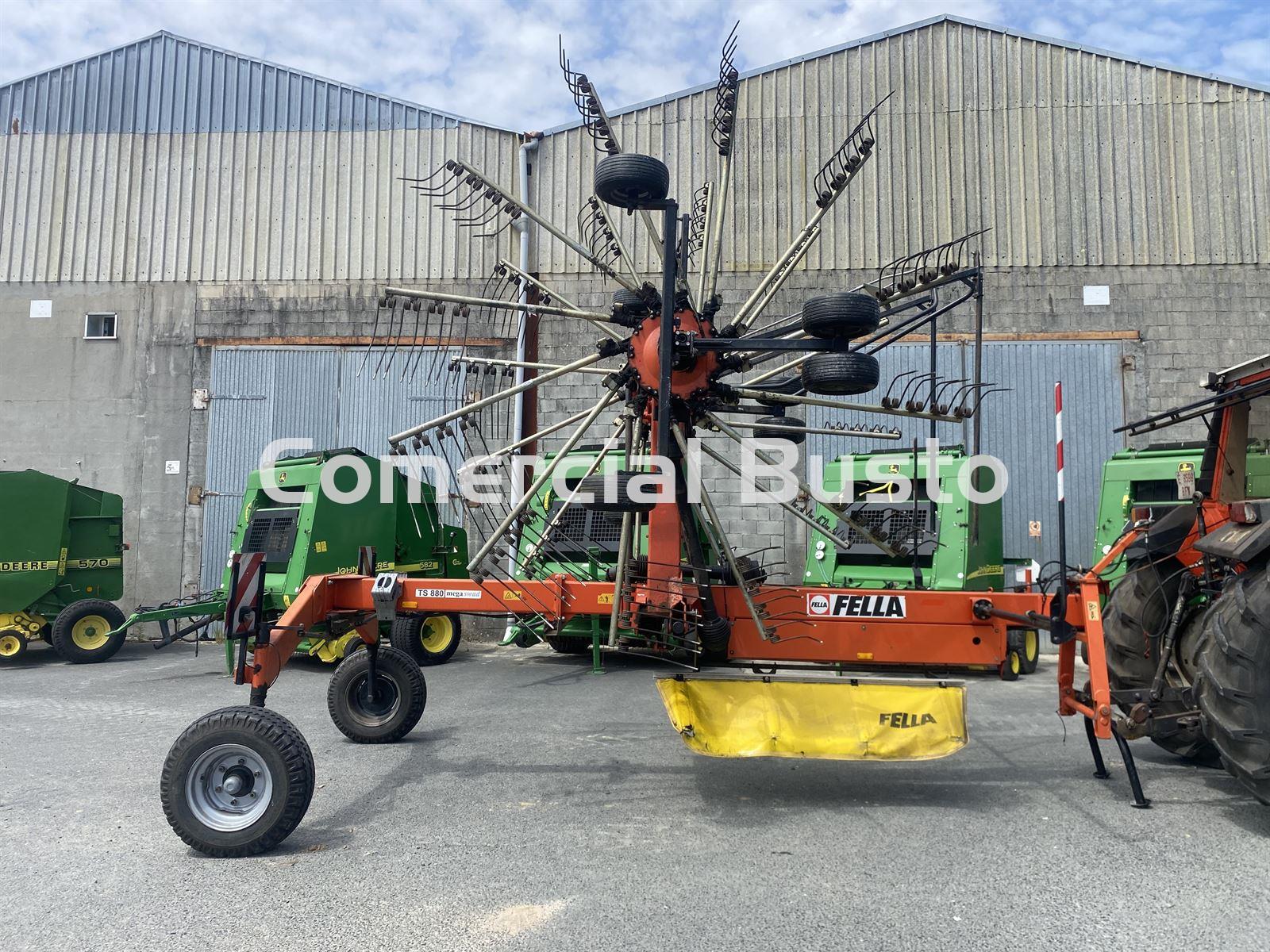 Rastrillo hilerador Fella TS 880 - Imagen 8