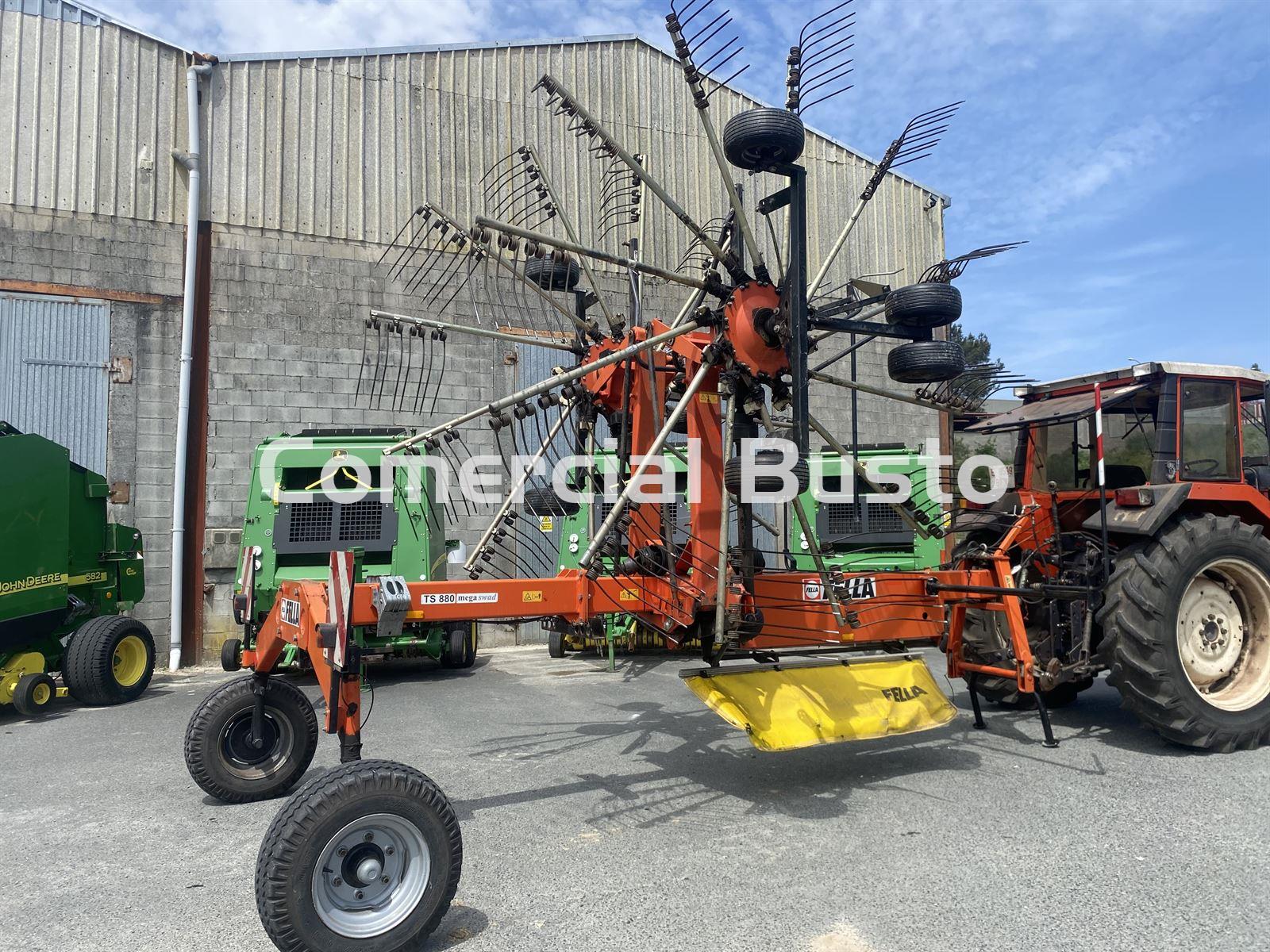 Rastrillo hilerador Fella TS 880 - Imagen 9